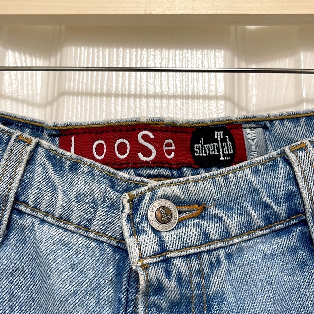Vintage 90s Levi's Silvertab Loose 664 Denim Jeans - Picture 4 of 9